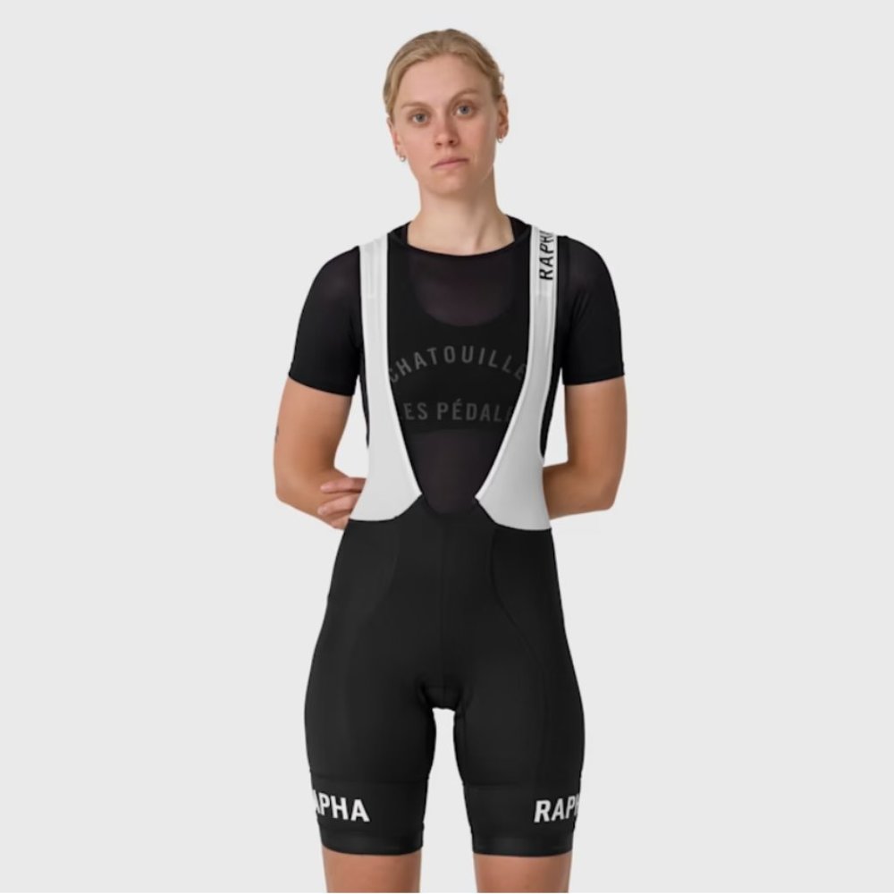 Rapha WOMEN'S PRO TEAM TRAINING BIB SHORTS, Size Small